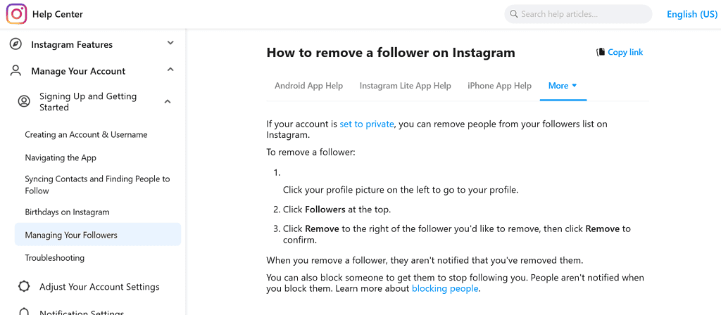 cómo eliminar seguidores no deseados