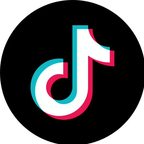 tiktok logo circle, product cover photo