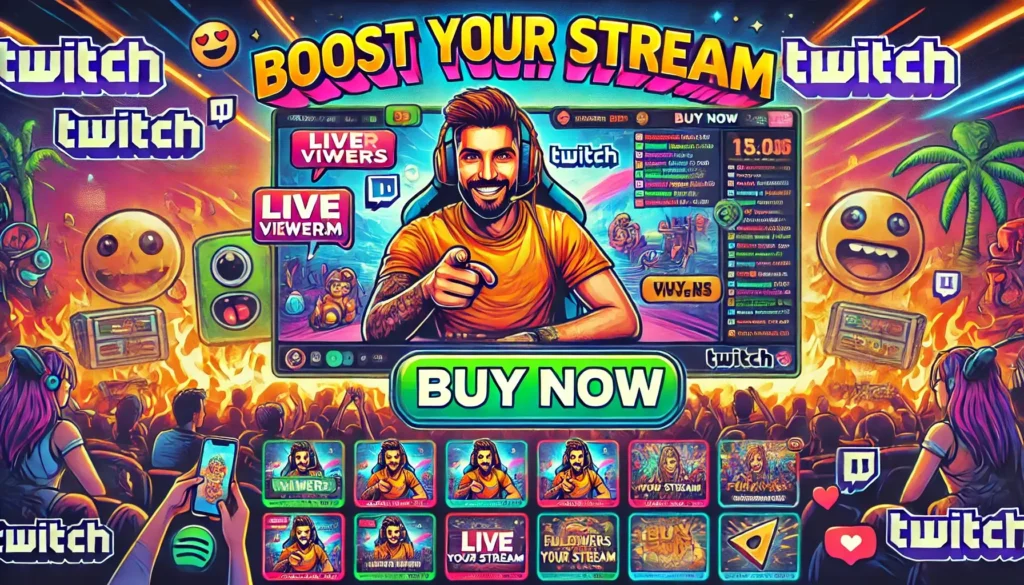 live stream on twitch - viewers-1