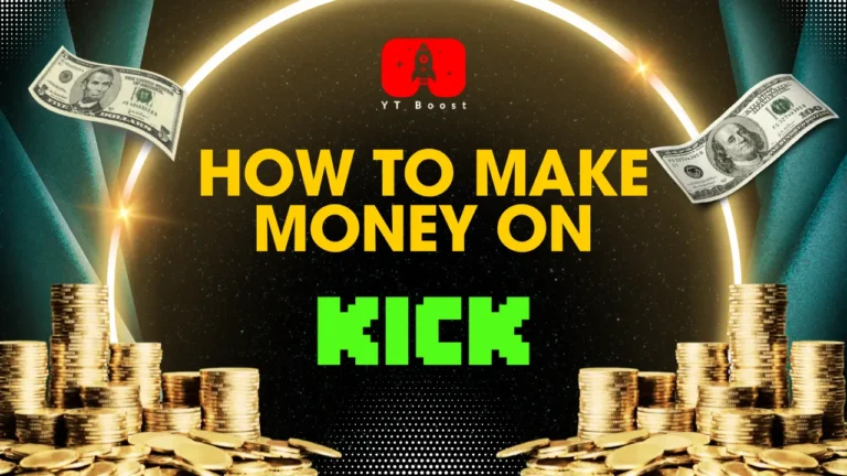 how to make money on kick