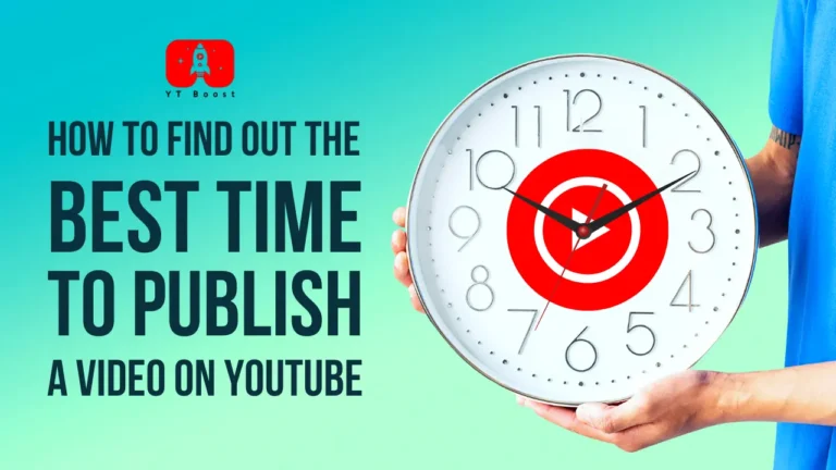 Time to publish a video on YouTube