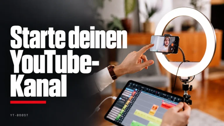 Starte deinen YouTube-Kanal